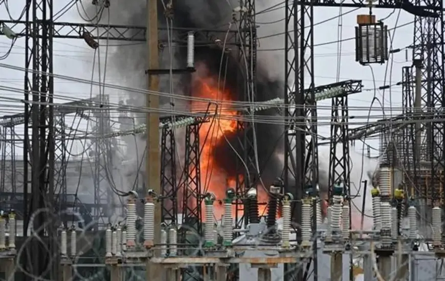Rusia destruyó la mayor central termoeléctrica del este de Ucrania