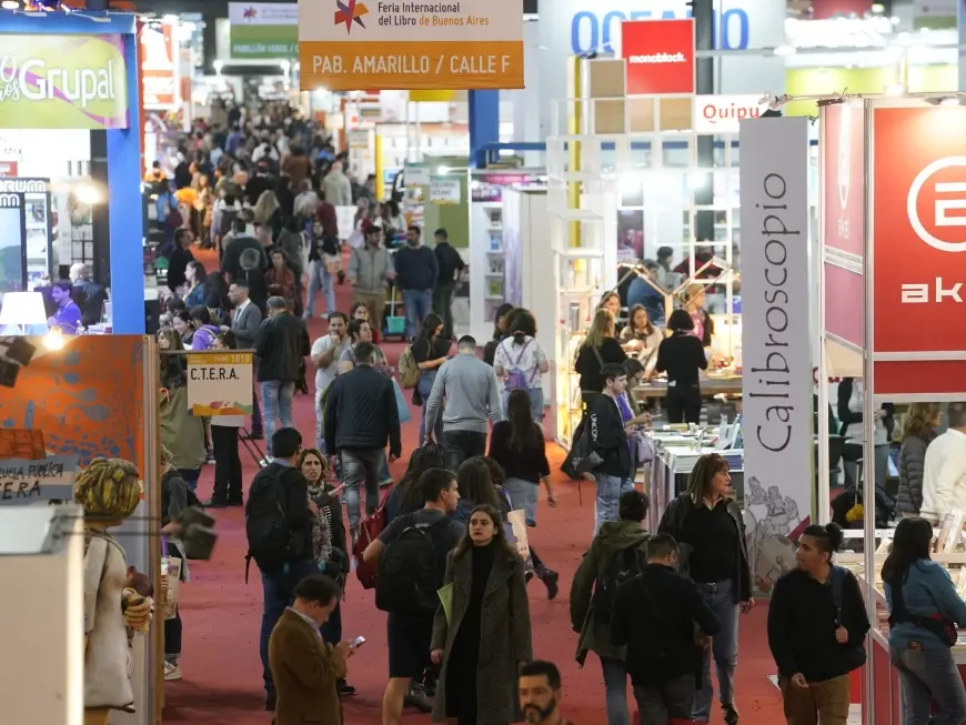 La Feria del Libro tuvo 10% menos visitantes que el año pasado