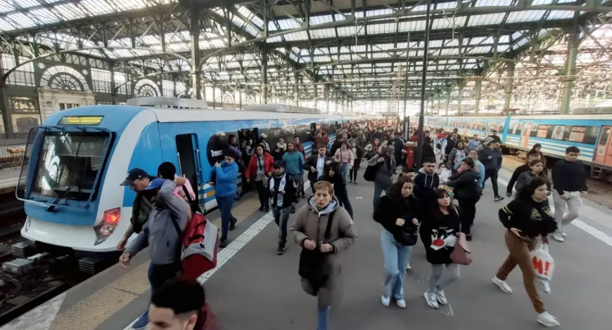 Demoras en los trenes por protesta gremial